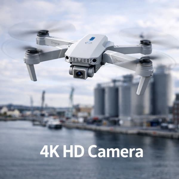 Taitettava 4K-drone kameralla/ilman kameraa