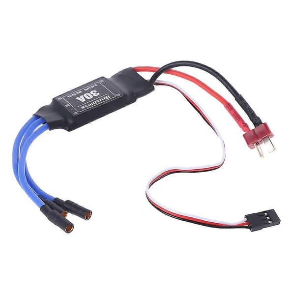 Fjernkontroll Modellbil Børsteløs ESC Hastighetsregulator RC Reservedeler—ls