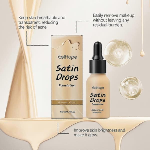 Flydende Foundation Concealer Hydra Naturlig Lysnende Mild Foundation—ls IVORY WHITE