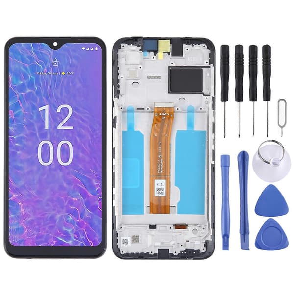 OEM LCD-skärm Digitizer komplett enhet med ram Not Specified For Nokia C210