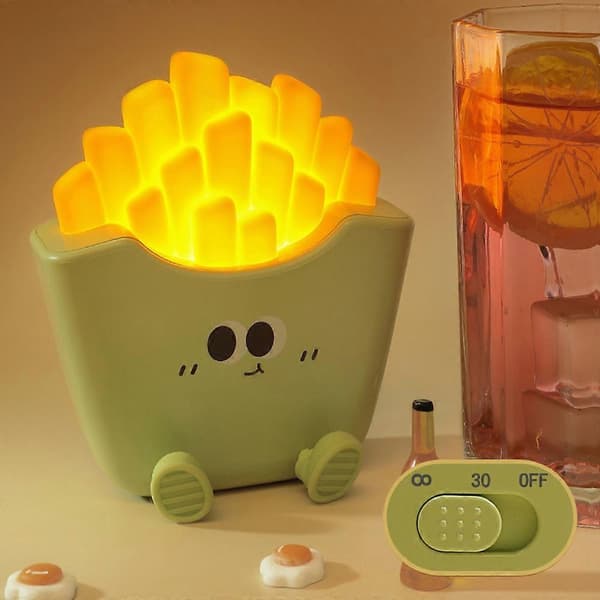 3 moduser potetgull nattlampe mild lysende trendy soveromslampe Kompatibel med dekorasjon Pink