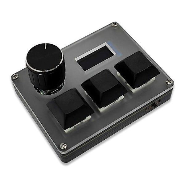3-Key Wired Custom Keyboard Blue Switch OSU Gaming Keyboard
