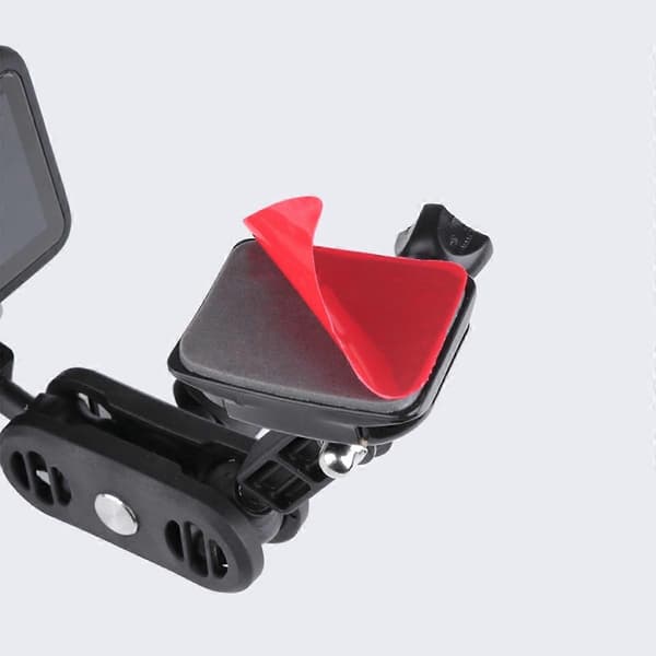 360 Pivot Magic Arm Motorcykelhjelmmonteringsadapterholder (sort) Black