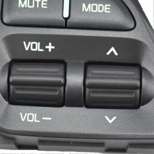 2X kompatibel med KIA CERATO K3 /K3S Ceed JD Rio 3 Multifunktionel ratmodifikationsknap B