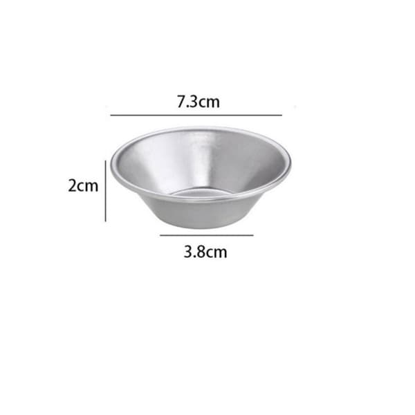 10-pack-äggtartsform, mini pajmuffinsformar äggtartsbakformar non-stick bakformar 10pcs