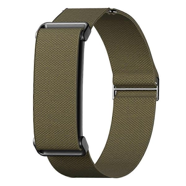 Kompatibel med Google Fitbit Air Fitness Tracker Band Spänne Design Elastisk Vävd Rem Justerbart Armband Turquoise