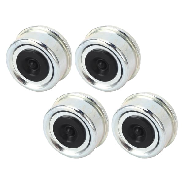 4 stk. Trailerleje støvhætte 62mm x 36mm Traileraksel fedthætte med gummiprop til 7000 til 8000lb lejer