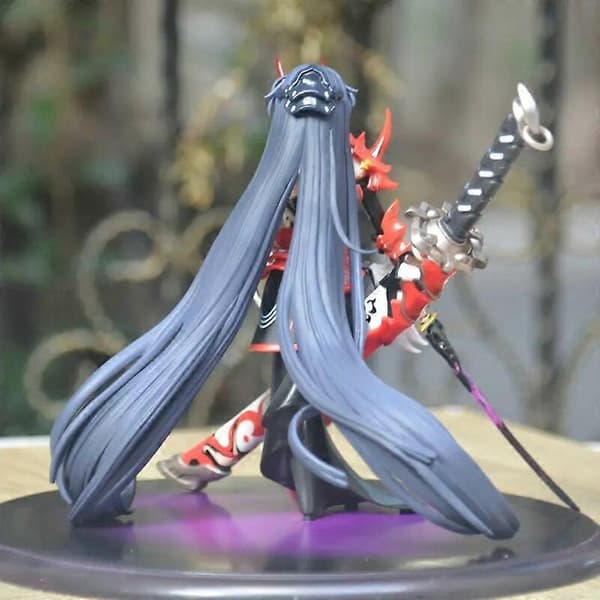 25 cm Anime Honkai Impact 3 Figur Raiden Mei Anime PVC Staty Samlarobjekt Dekorativ Figur Modell Stylet Vänner Leksaker Present With Box With Box About 25cm