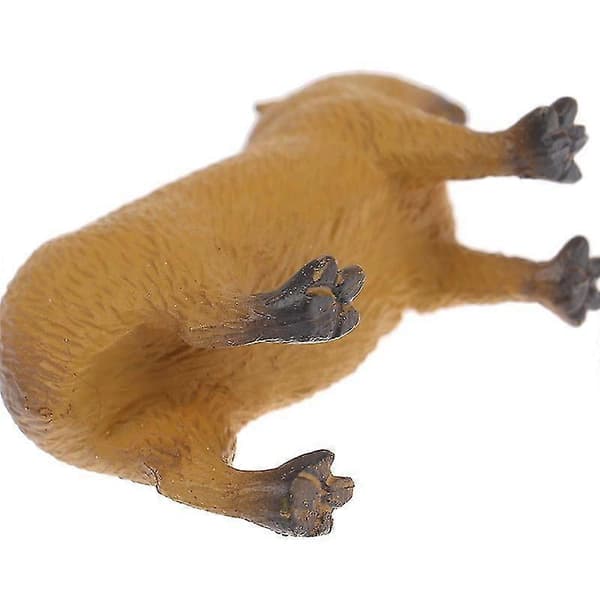 Simulering Mini Sød Vilde Dyr Model Figurer Capybara Samling Legetøjsgave—ls A1