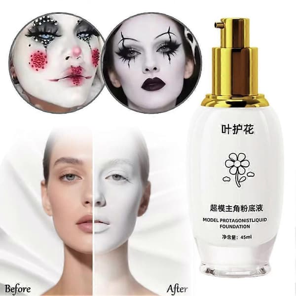 Super Model Flytende Foundation Slitesterk Concealer Vanntett Base Sminke—ls Moisturizing version