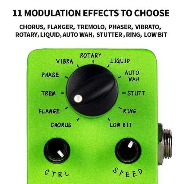 Fc05 Modulaatio Monitehostepedaali Mod Kitarapedaali 11 Tilaa Phaser Tremolo Auto—ls