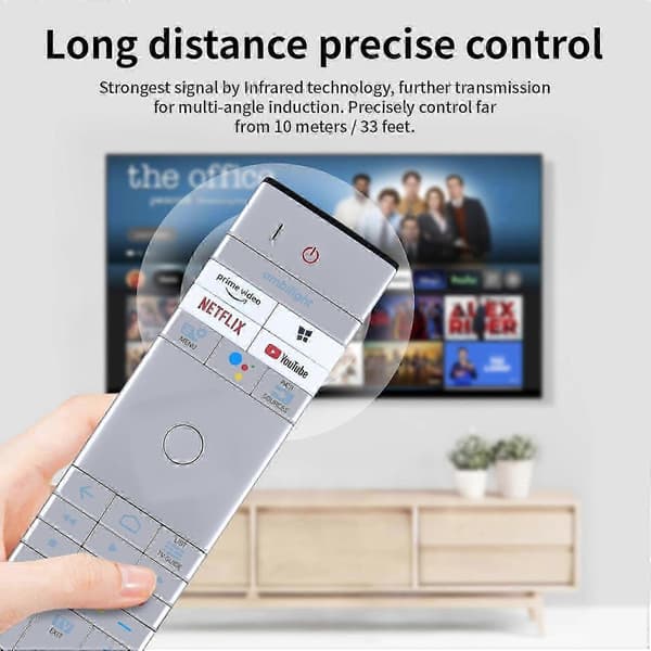 2025 Seneste Model Stemme SRC-4522 Erstatningsfjernbetjening til Philips TV