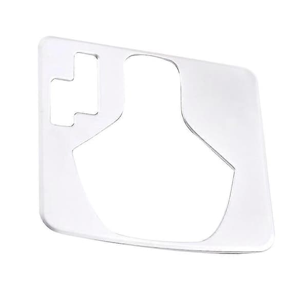 For 2013-2015 2 Bil Midtkonsoll Girskiftpanel Deksel Trim Dekor Ramme Tilbehør, sølv—ls