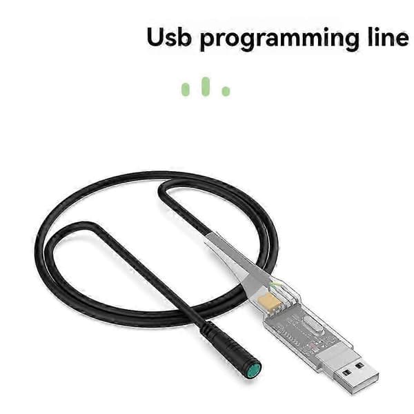 OTG-USB USB-programmeringskabler for Bafang Mid Drive Kit BBS01 BBS02B BBSHD for å endre PAS-hastighetsparameter SZRH A-F[ls] 5 5