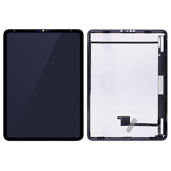 KOMPATIBEL LCD-skærm til iPad Pro 11 tommer med Digitizer Fuld Samling (Sort) Svart
