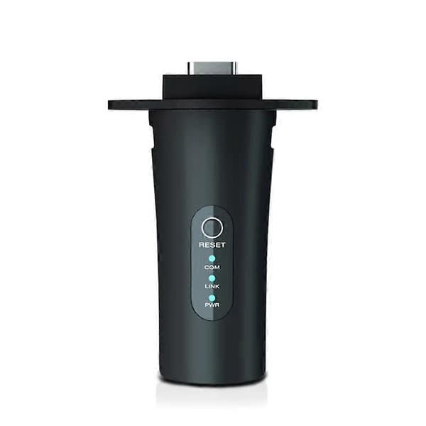 WiFi Solar Data Stick Plug-and-Play IP65 Vanntett WiFi Stick Logger Solar Inverter Stick USR-S100-WA12 Svart