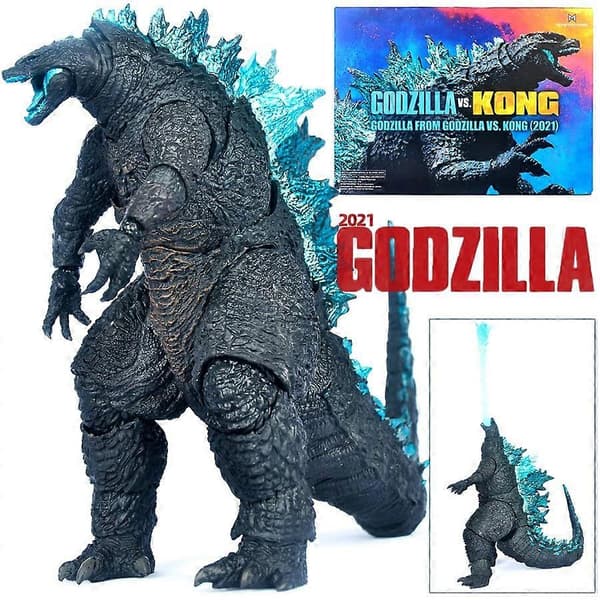 16CM 2021 Godzilla PVC Actionfigur Samleobjekt Modell Leketøy Hender Bevegelige