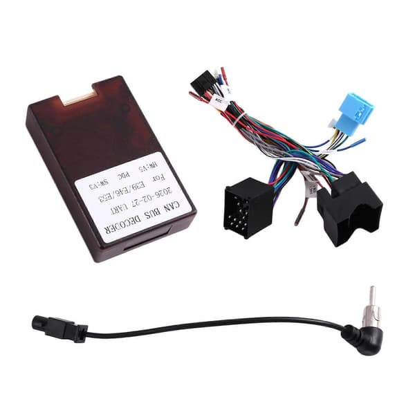 Android bilradio CAN-Bus 16-bens adapter til BMW 5-serie E46 E39 X5 E53 radio strømkabel Canbus boksstik [ls]