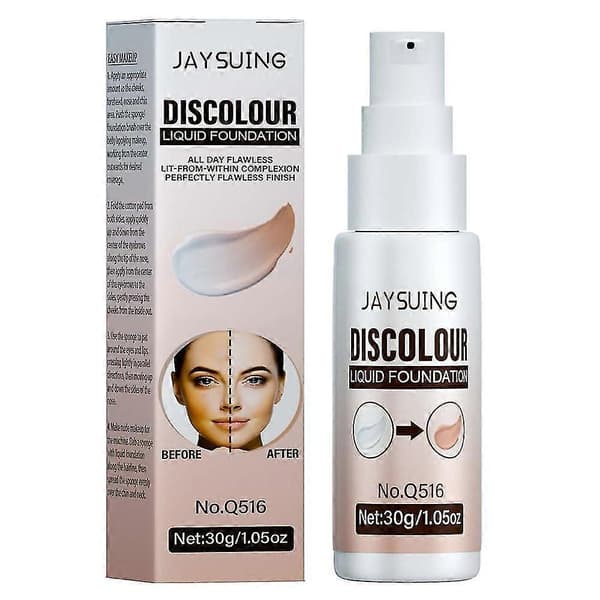 Temperaturændring Flydende Foundation Misfarvning Flydende Foundation Makeup—ls