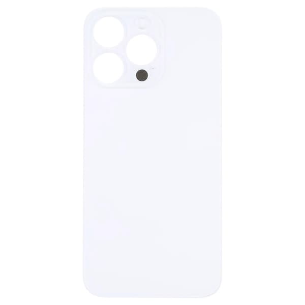 Enkelt erstatningsglas bagcover til iPhone 14 Pro Silver