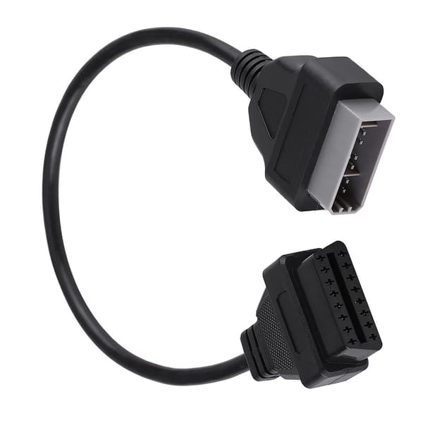 14-pin til 16-pin OBD2 Adapterkontakt Diagnostisk Kabel til Nissan