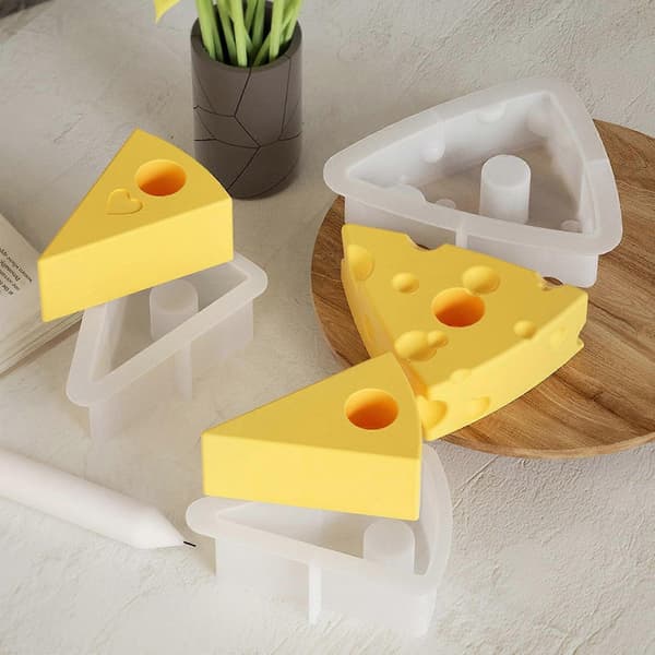 3D Lysestake Silikonform Ostformede Lysestakeformer Gips Lysestakeform Hjemmedekorasjonsformer—ls suit