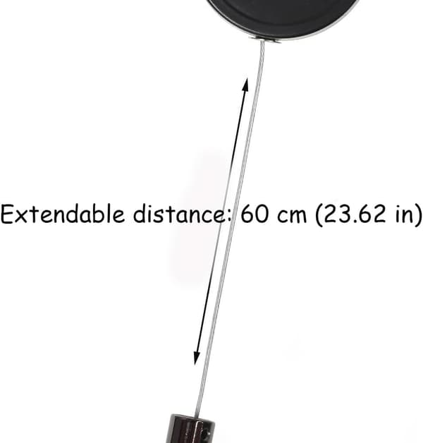 2/3-pack infällbar stöldskyddstelefonrem, justerbar telefonhållare kompatibel med skidåkning och utomhusbruk 2-pack