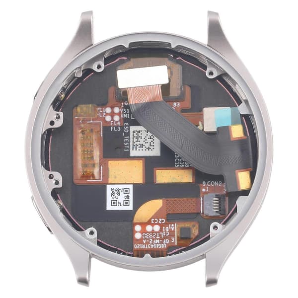 Til Xiaomi Watch 2 KOMPATIBEL LCD-skærm med ramme Silver