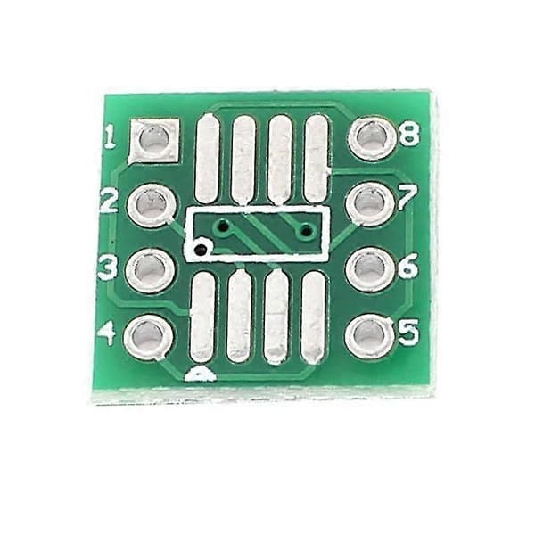 50 stk Sop8 Ssop8 Tssop8 Smd Til Dip8 Adapter 0.65/1.27mm Pcb-kort—ls