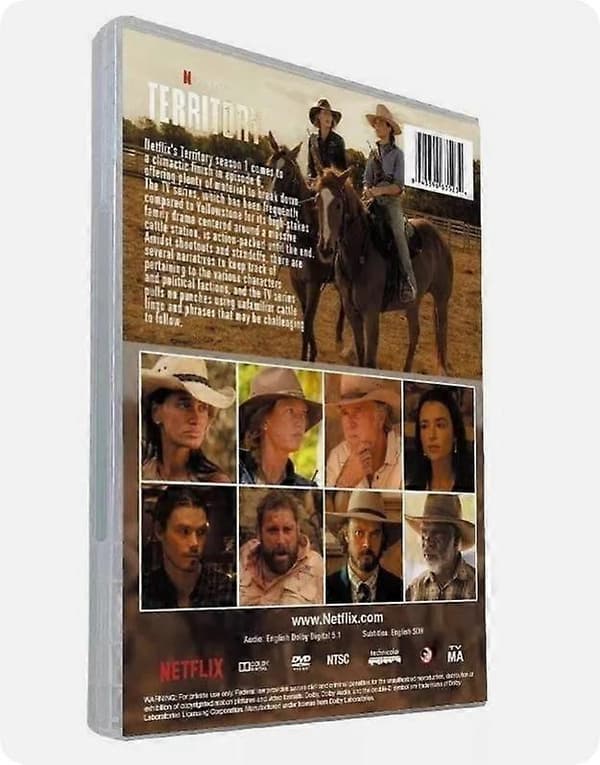 Territory: Den Komplette Sæson 1 (DVD, 2024, 2-Disc Sæt)—ls