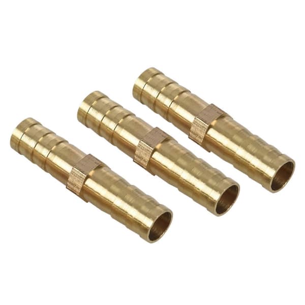 10 st slangkoppling Inner Dia Luftgas Rak slangrörskoppling, 5 st 8 mm & 5 st 6 mm—ls