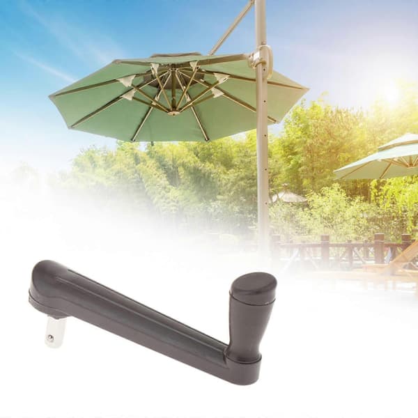 Parasol Tilbehør Terrasseparasol til Altan Strandterrasse Crank handle