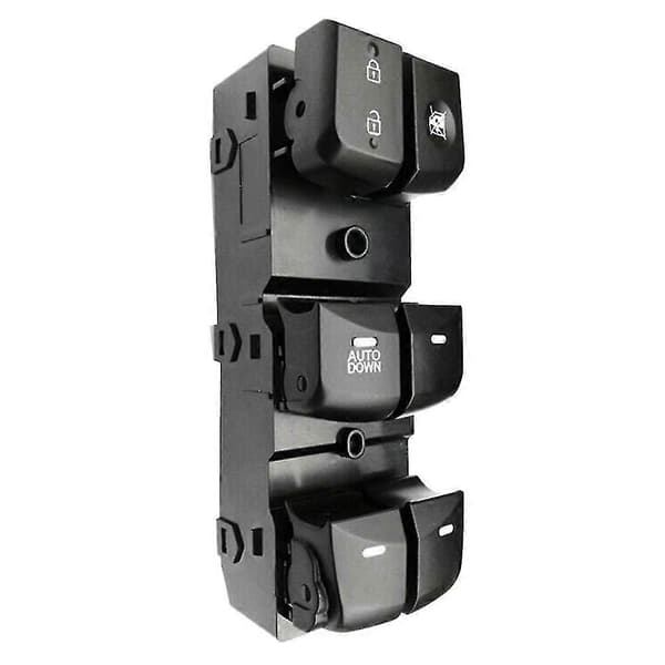 For 2011 2012 2013 2014 2015 Power Master Window Lift Control Switch Lhd 93570-3x000 Svart – ls