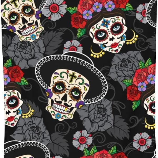 100CM x 150CM Halloween-teppe, perfekt for sofa-kvelder og senger - 20