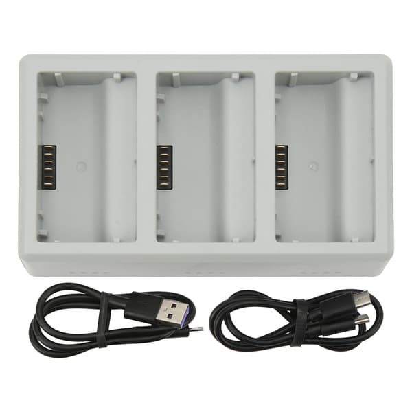 Drönare Laddstation Intelligent Snabb Effektiv 3 Portars Batteriladdningshubb för DJI Mini 3 Pro för Mini 3