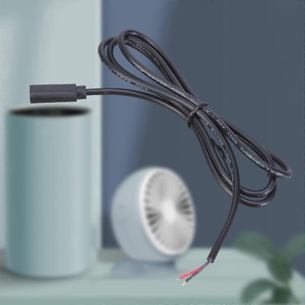 15 cm/100 cm USB-C hunn til 2-pinners bar ledning pigtail strømkabel – ls 1m
