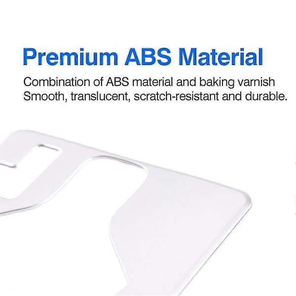 For 2013-2015 2 Bil Midtkonsoll Girskiftpanel Deksel Trim Dekor Ramme Tilbehør, sølv—ls