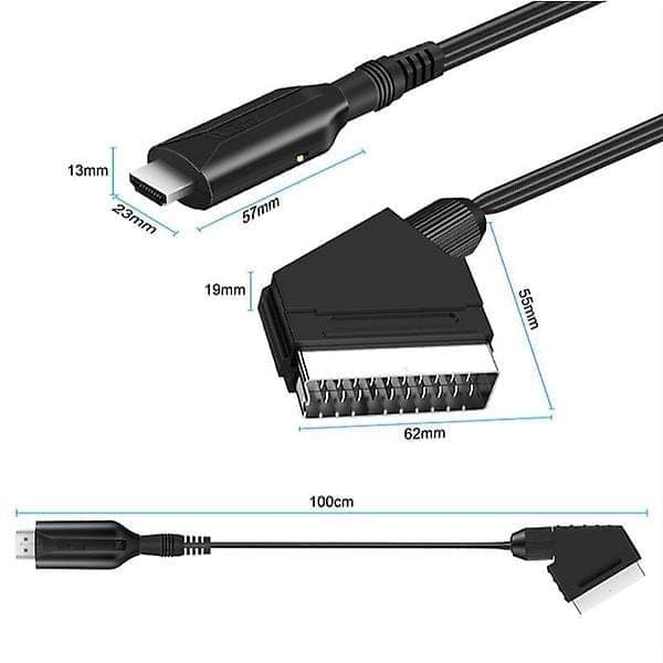 Scart–HDMI-muunnin, All-in-one Scart–HDMI-sovitin, 1080P