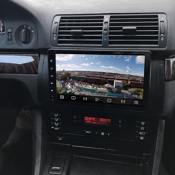 2 Din Bilradio Fascia Til X5 E53 1999-2006 Dvd Stereo Rammeplade Adapter Montering Dash Installation