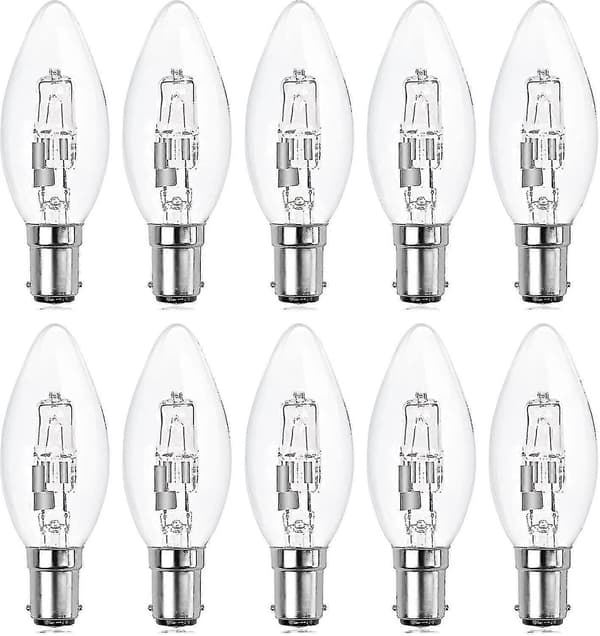 10-pak B15D 42W Halogen Kertepærer Dæmpbare