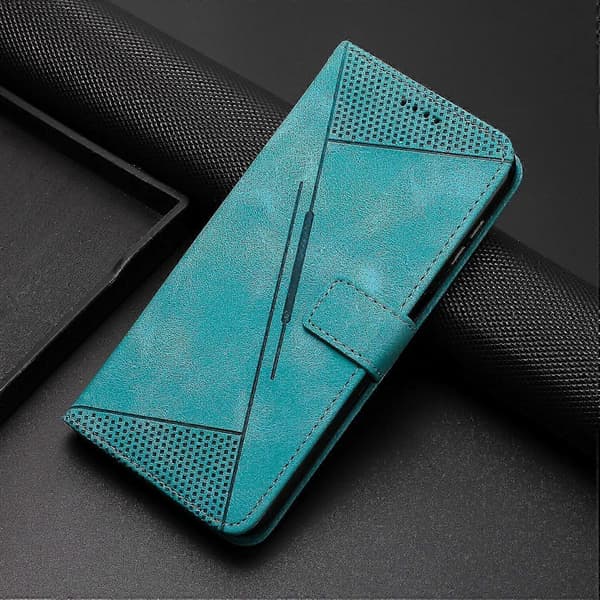 Etui til Honor Magic 7 Lite Beskyttende Flip PU Læder Telefoncover Kompatibel med Honor Magic 7 Lite Green