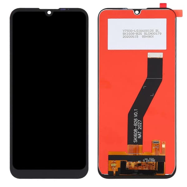 TFT LCD-skjerm for Motorola Moto E6s (2020) med digitizer komplett montering Inte angivet