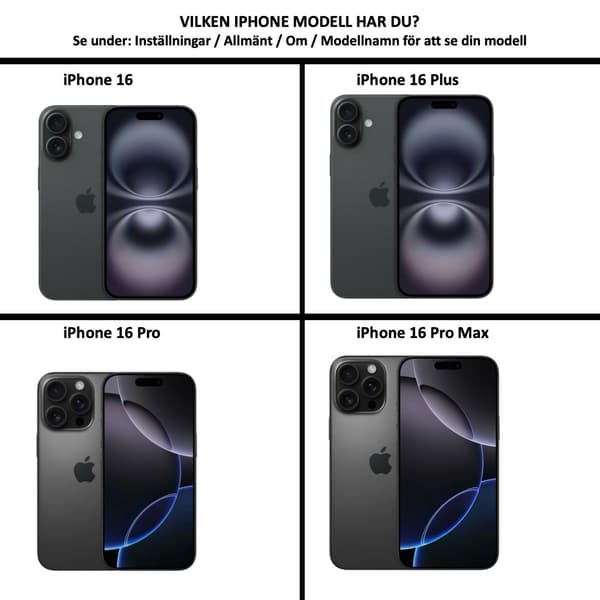 iPhone 16 lommebokveske lommebok deksel mobildeksel blå - BLÅ BLÅ iPhone 16