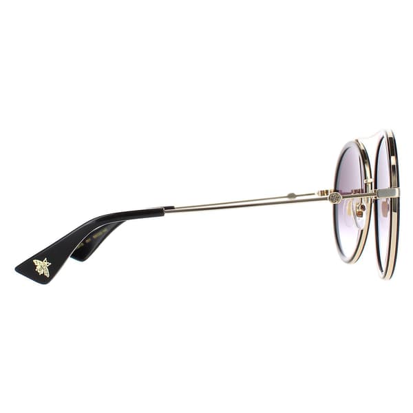 Aurinkolasit GG0061S 001 Musta Kulta Harmaa Liukuväri 56 mm