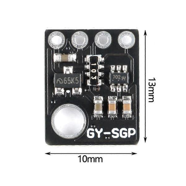 -sgp30 Gassensor Luftkvalitet Tvoc Eco2 Karbondioksid Co2 Iic I2c 3.3v 5v Måledetektor For—ls