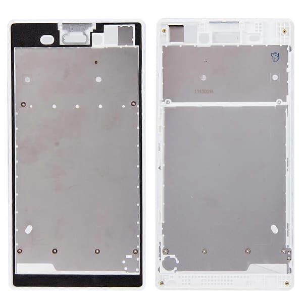 Framsida med självhäftande klistermärke för Sony Xperia T3 White
