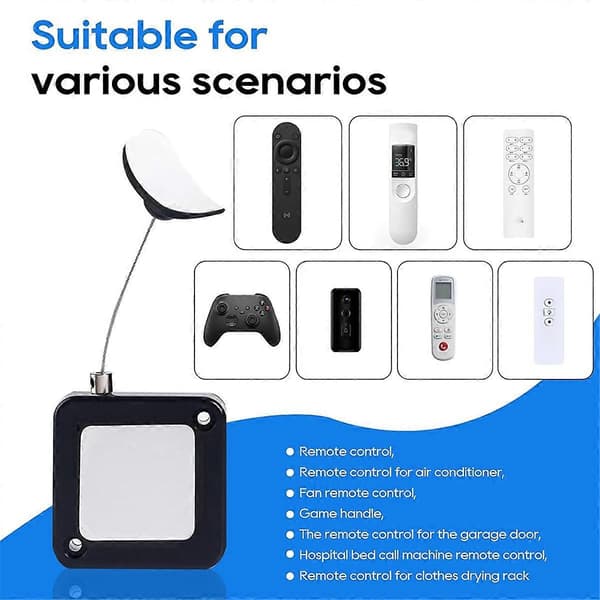 Retractable Remote Control Lock: 1.9m Upgraded Pull Safety Lanyard with Adjustable Cable Lock