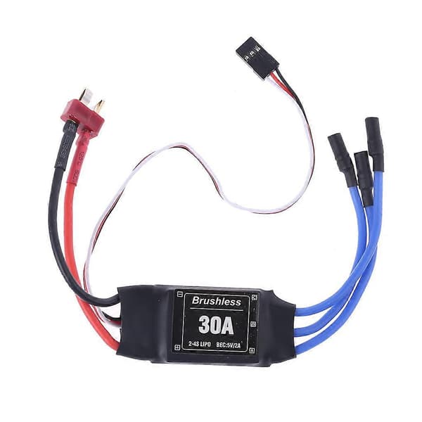 Fjernkontroll Modellbil Børsteløs ESC Hastighetsregulator RC Reservedeler—ls