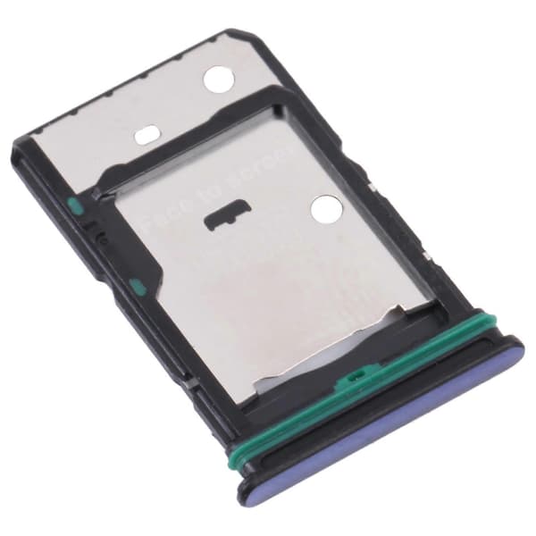 För OnePlus Nord CE 2 5G SIM-kortfack + Micro SD-kortfack Blue