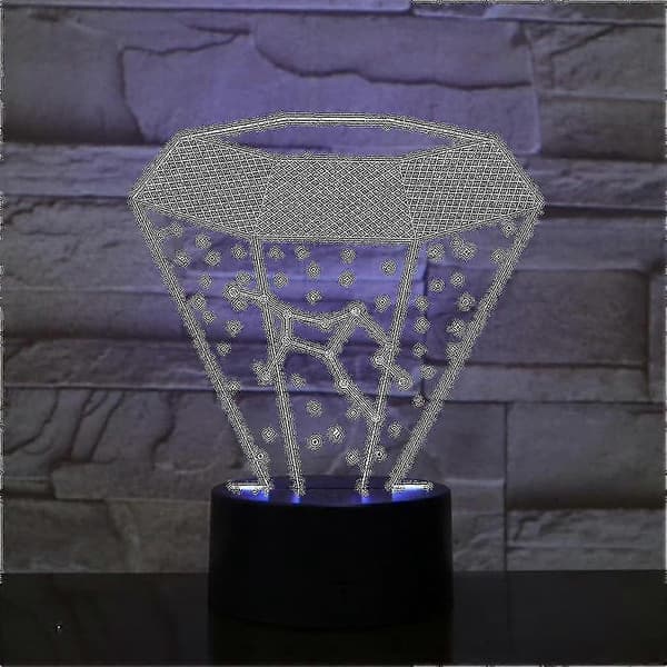 Constt3d Led -yöpöytävalaisin vaihtuva—ls